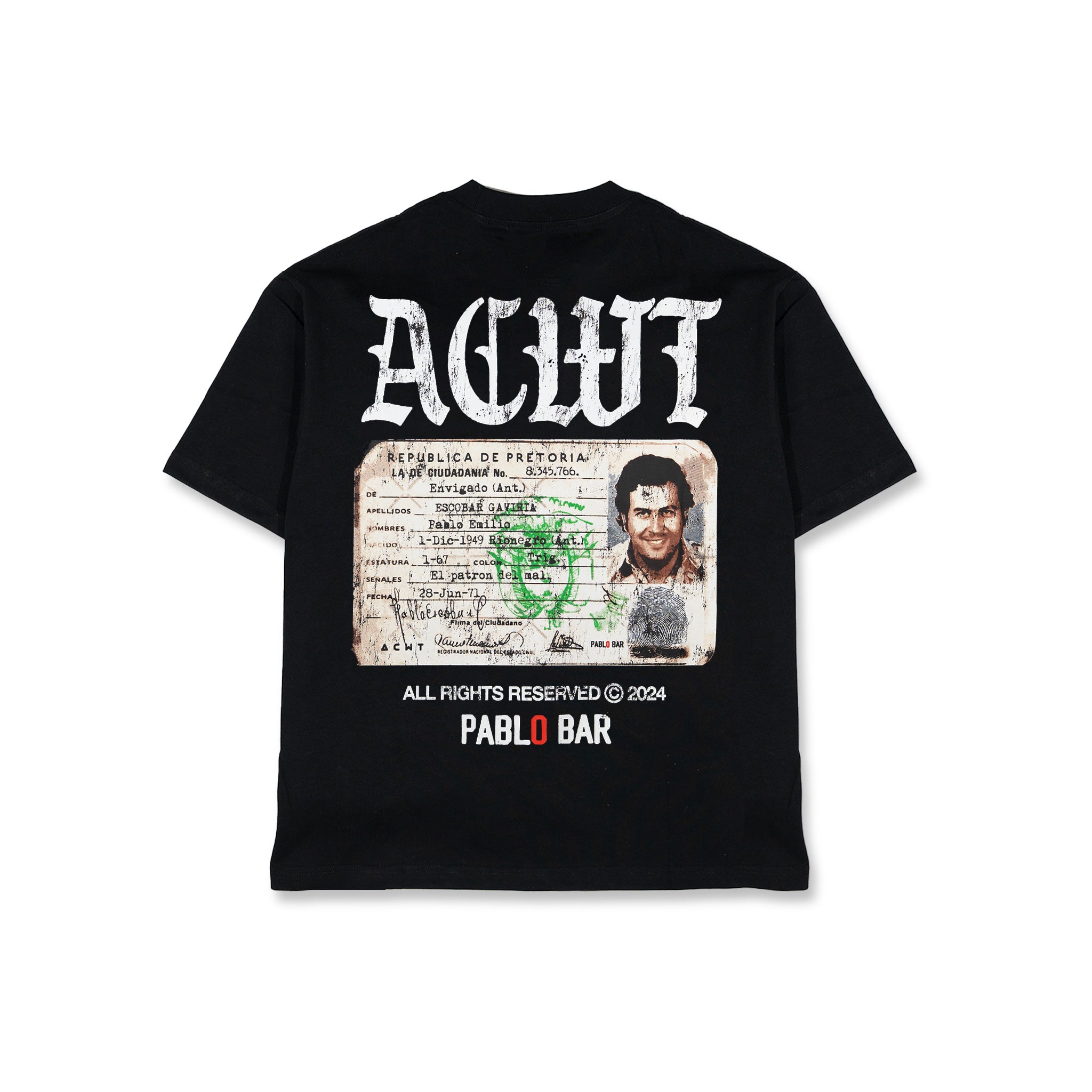 ACWT X PABLO BAR T-SHIRT