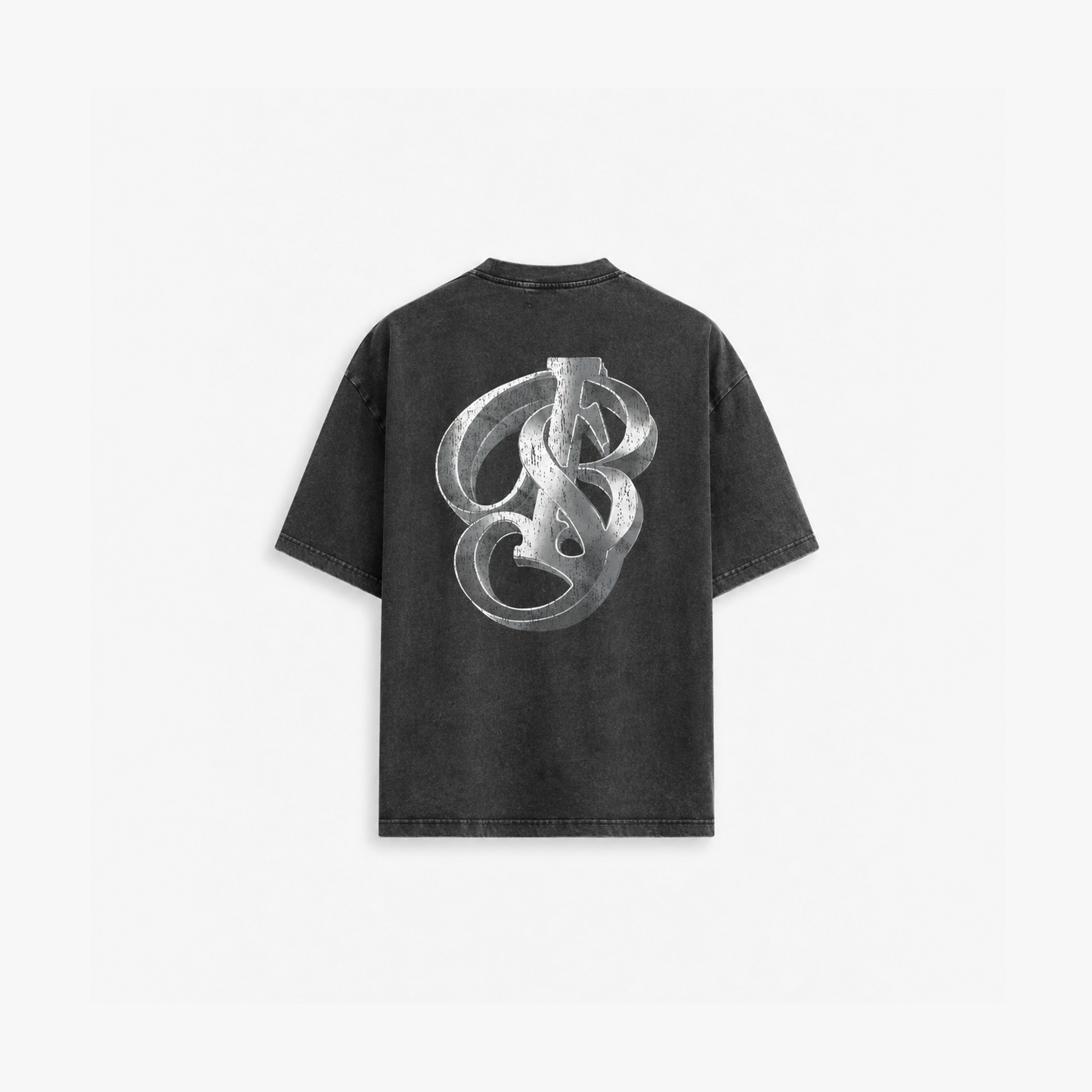 LOGO ESSENTIAL STONE WASHED T-SHIRT