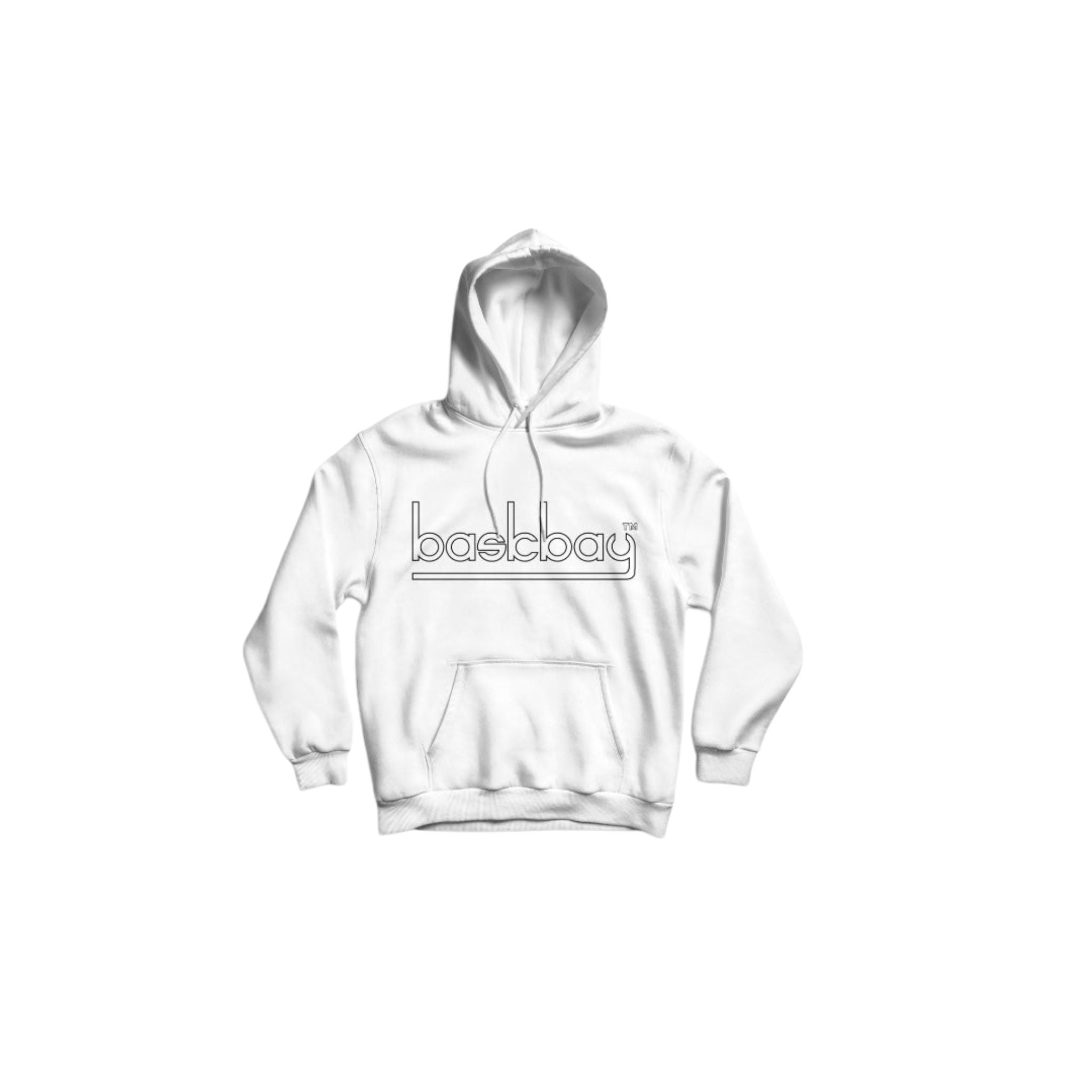 BASKBAY UNFILLED CLASSIC LOGO HOODIE