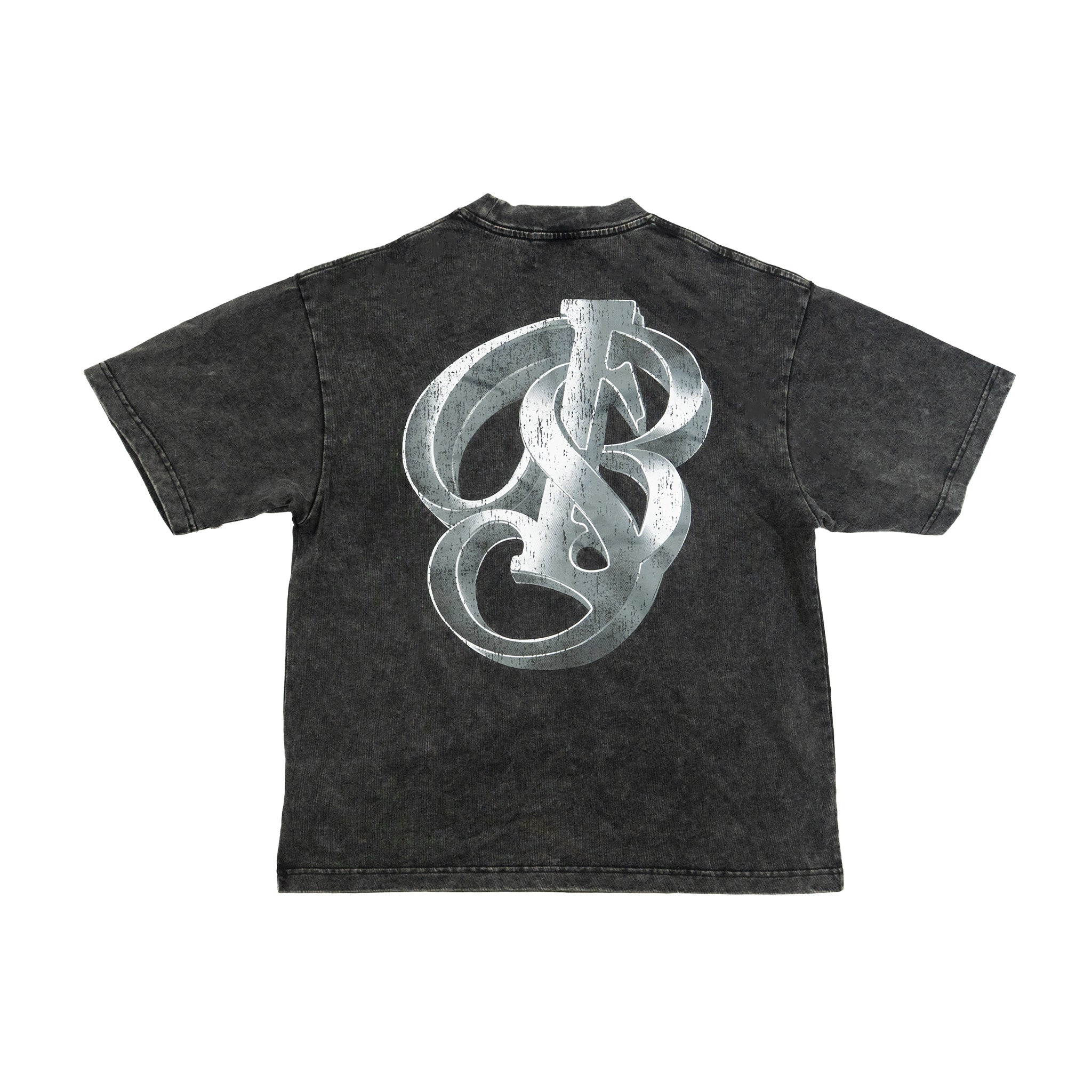 LOGO ESSENTIAL STONE WASHED T-SHIRT